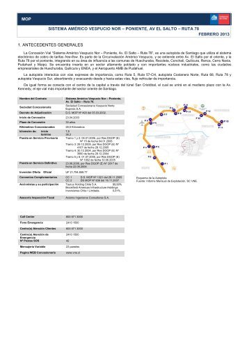 mop sistema américo vespucio nor – poniente, av el salto – ruta 78 ...