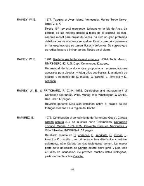 acta del simposio de tortugas del atlantico occidental - WIDECAST