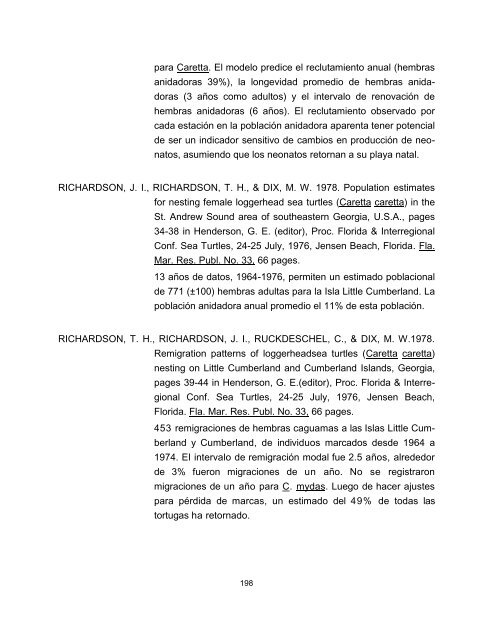 acta del simposio de tortugas del atlantico occidental - WIDECAST