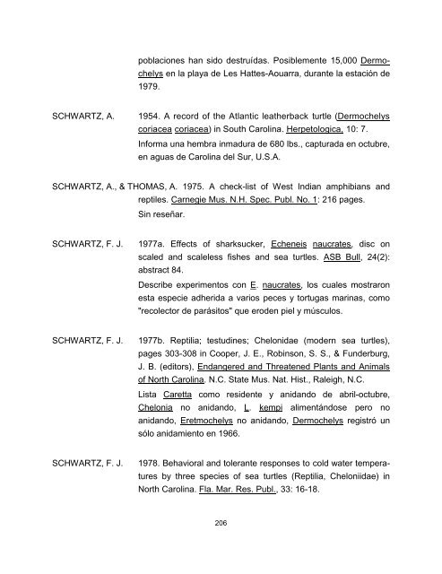 acta del simposio de tortugas del atlantico occidental - WIDECAST