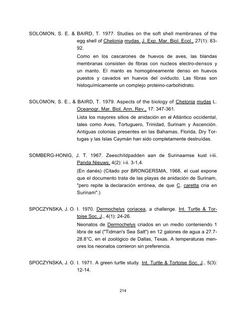 acta del simposio de tortugas del atlantico occidental - WIDECAST