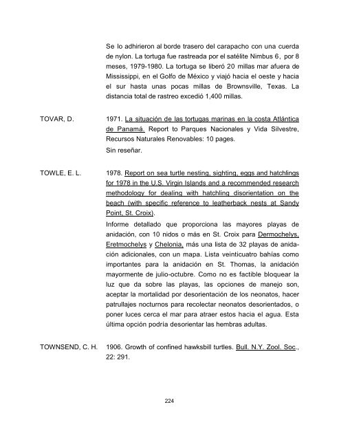 acta del simposio de tortugas del atlantico occidental - WIDECAST