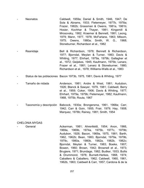 acta del simposio de tortugas del atlantico occidental - WIDECAST