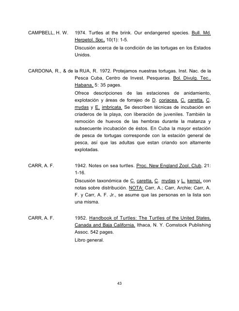 acta del simposio de tortugas del atlantico occidental - WIDECAST