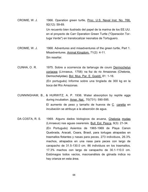 acta del simposio de tortugas del atlantico occidental - WIDECAST