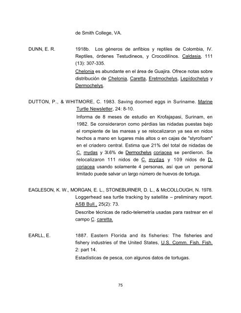 acta del simposio de tortugas del atlantico occidental - WIDECAST