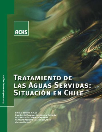 El tratamiento de las aguas servidas.SituaciÃ³n en Chile - Sigweb