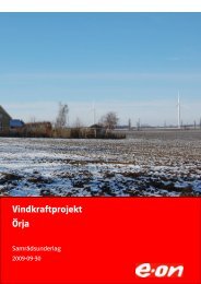 Vindkraftprojekt Ãrja - E-on