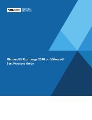 Microsoft Exchange 2010 on Vmware - Q Associates