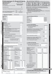 Erhebungsbogen Statistisches Landesamt - Eggingen