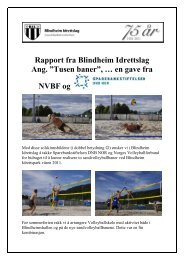 Blindheim IL - Norges Volleyballforbund