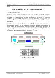 PROCESOS TERMODINÁMICOS EN LA ATMÓSFERA - Unidad de ...