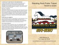 Standing Rock Public Transit - Sitting Bull College