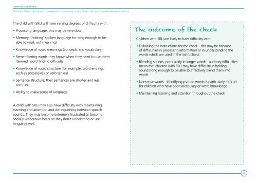 Communicating Phonics - The Communication Trust