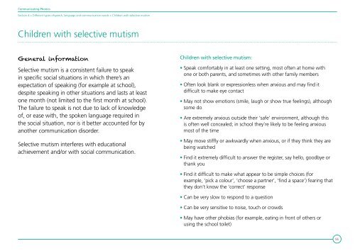 Communicating Phonics - The Communication Trust