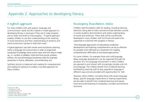 Communicating Phonics - The Communication Trust