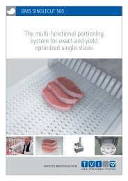 the multi-functional portioning system for exact and yield ... - Columbit