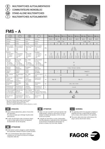 Manual FMS A(12-4-11) - Fagor Electrónica