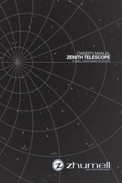 Download Zhumell Zenith Telescope Instruction ... - Telescopes.com