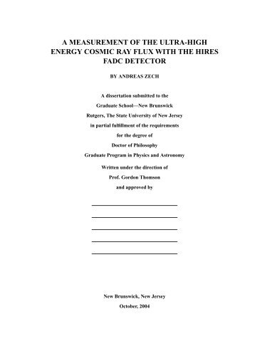 Ph.D. thesis in .pdf format - Department of Physics and Astronomy ...