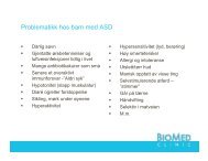 Problematikk hos barn med ASD - Autisme kan behandles