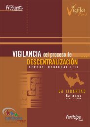 RegiÃ³n La Libertad: Reporte # 11 - Grupo Propuesta Ciudadana