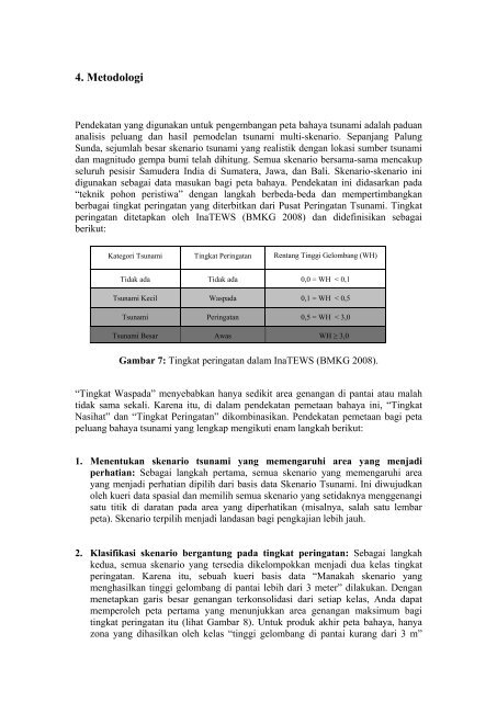 Dokumen Teknis Peta Bahaya Tsunami Bali (PDF) - GITEWS