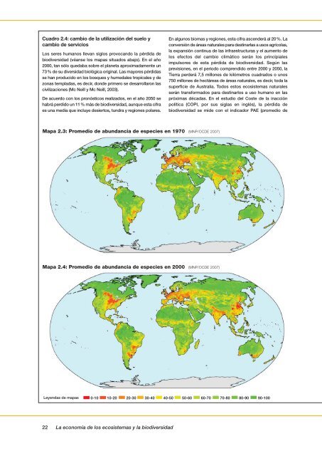 La economÃ­a de los ecosistemas y la biodiversidad - TEEB