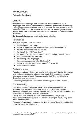 The Hogboggit TSM Yellow - Literacy Online