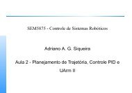 SEM5875 - Controle de Sistemas RobÃ³ticos Adriano A. G. Siqueira ...