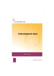 Kaliumbeperkt dieet - St. Anna Zorggroep