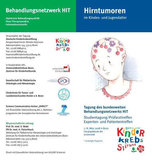 Hirntumoren - Forschen heilt Krebs