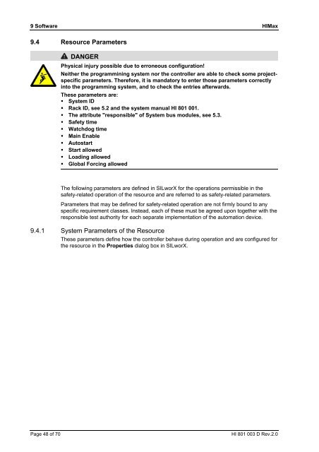 HIMax Safety Manual - Tuv-fs.com