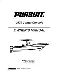 2670 Center Console C6.pmd - Pursuit Boats