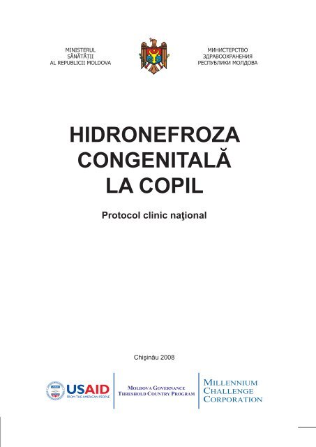 HIDRONEFROZA CONGENITALÄ LA COPIL - Ministerul SÄnÄtÄÅ£ii