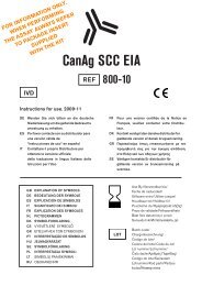 canag scc eia - full package insert - Fujirebio Diagnostics, Inc.