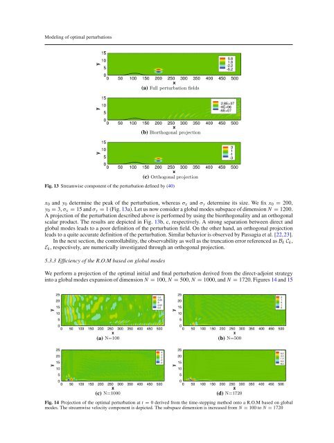 Modeling of optimal perturbations in flat plate boundary ... - Ensam