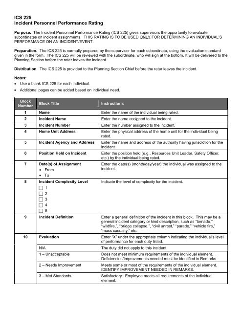 ICS Forms - West Virginia Division of Homeland Security