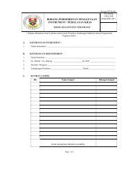 Borang Makmal SST/11 - SST - Sekolah Sains & Teknologi