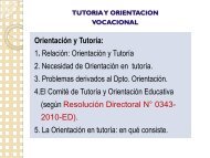 orientación y tutoría - psicomanuel