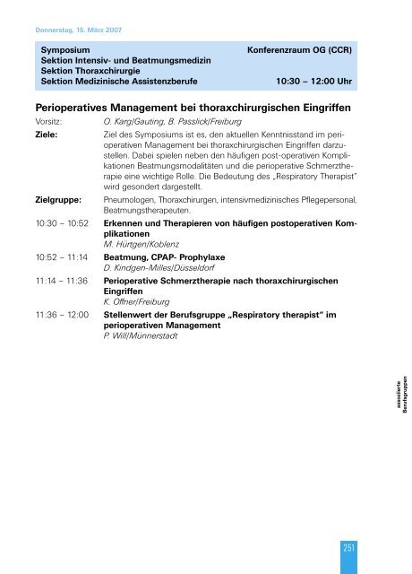 Samstag, 17. März 2007 - dgp-kongress.de