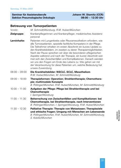 Samstag, 17. März 2007 - dgp-kongress.de