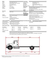 Freightliner CHASIS M2-106 4X2 35K MBE 210 (2-2008) - Kaufmann