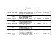 Daftar Pembimbing Skripsi Rombel 2 - Jurusan Matematika UNNES