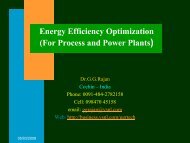 Energy Efficiency Optimization (For Process and Power Plants)