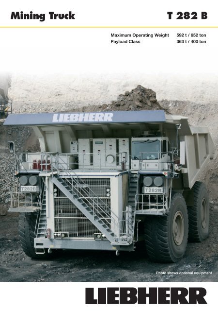T 282 B Mining Truck