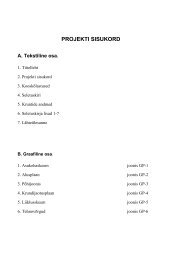 Seletuskiri kooli maa-ala detailplaneeringule