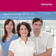 Willkommen bei der Nr. 1 im Schweizer Gesundheitswesen