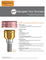 GPS™ Brochure - Implant Direct