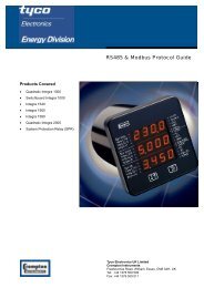 RS485 & Modbus Protocol Guide - Crompton